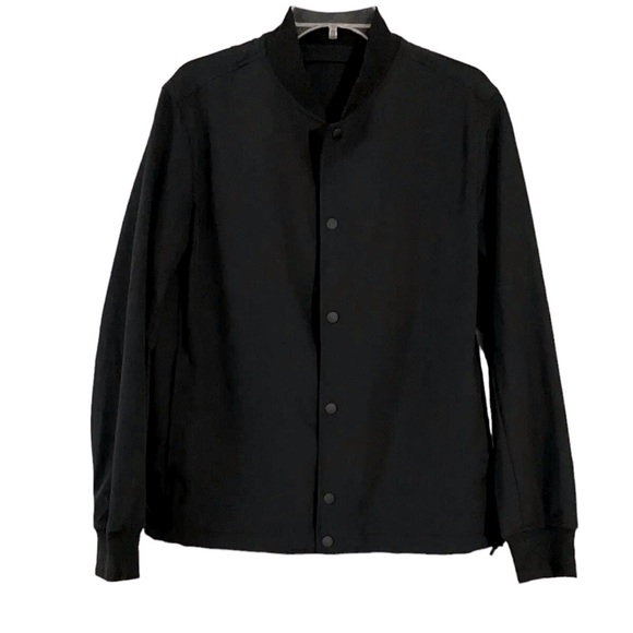 rag & bone Other - RAG  & BONE. Performance Fabric Tech Focus Black Snap Jacket Men M 42” Chest.